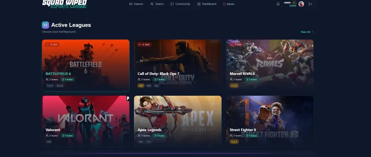 SQUAD WIPED ESPORTS - View 2